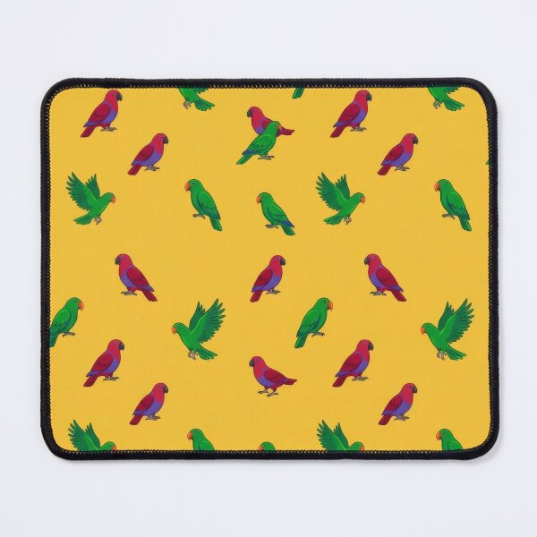 Item preview, Eclectus Parrots – Bold Tropical Bird Pattern designed and sold by Helt-enkelt.