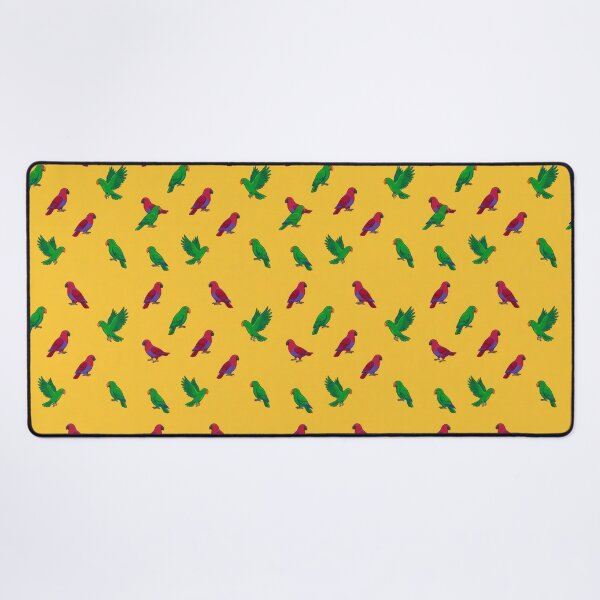 Item preview, Eclectus Parrots – Bold Tropical Bird Pattern designed and sold by Helt-enkelt.