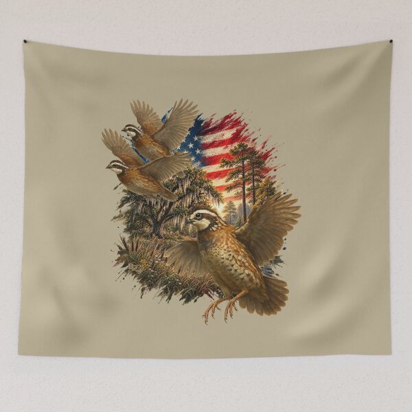 Item preview, Americana Bobwhite Quail designed and sold by LifeCrush.