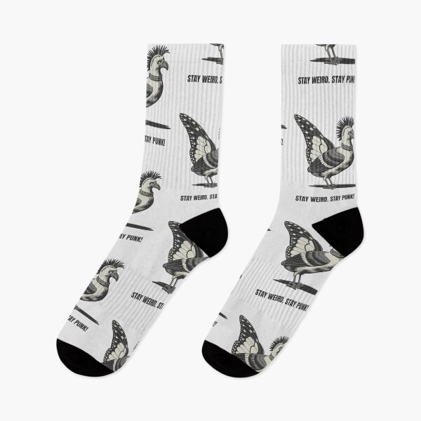 Item preview, Stay Weird Stay Punk Funny Punk Rock Bird Design designed and sold by paulo silveira.