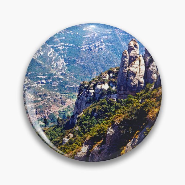 Item preview, Serrated Rock Formations, Montserrat, Barcelona, Spain, 1959 designed and sold by AMacGPhilly.
