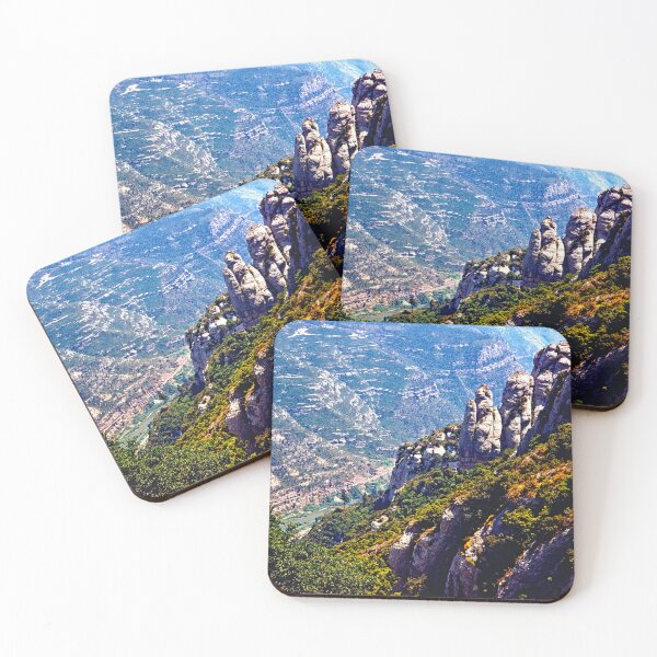Item preview, Serrated Rock Formations, Montserrat, Barcelona, Spain, 1959 designed and sold by AMacGPhilly.