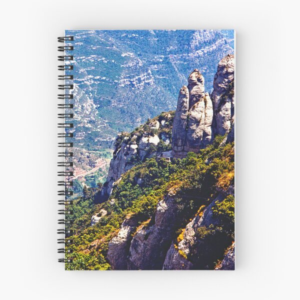 Item preview, Serrated Rock Formations, Montserrat, Barcelona, Spain, 1959 designed and sold by AMacGPhilly.