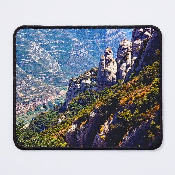 Item preview, Serrated Rock Formations, Montserrat, Barcelona, Spain, 1959 designed and sold by AMacGPhilly.