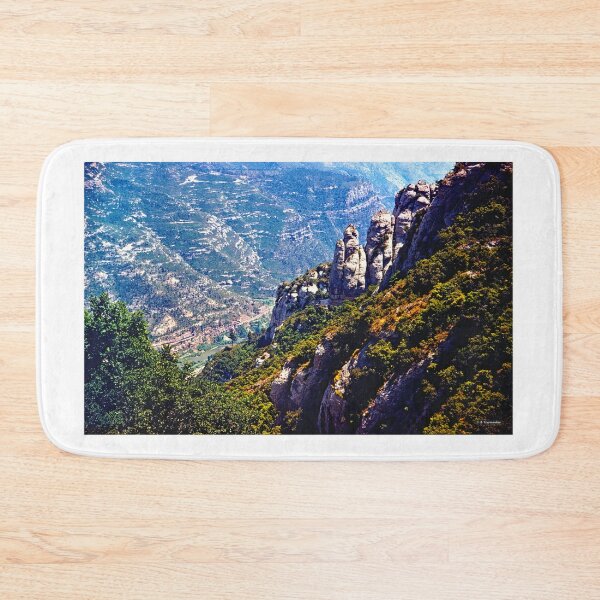 Item preview, Serrated Rock Formations, Montserrat, Barcelona, Spain, 1959 designed and sold by AMacGPhilly.