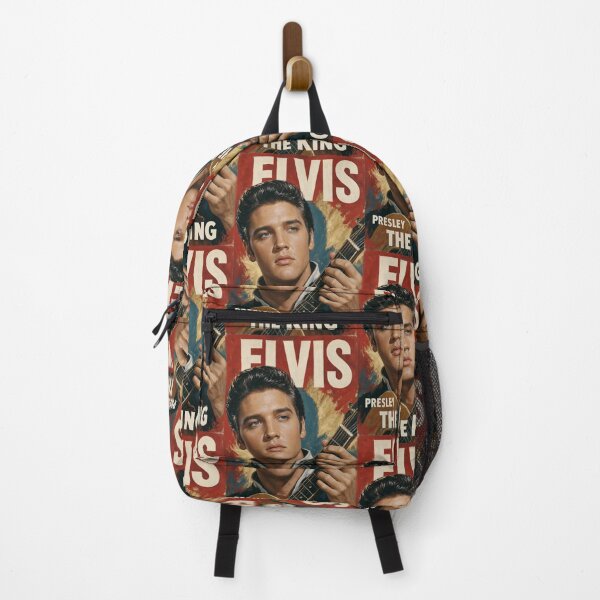 Item preview, Elvis Presley The King Vintage Oil Painting Style Poster designed and sold by ElvisVintagePosters.