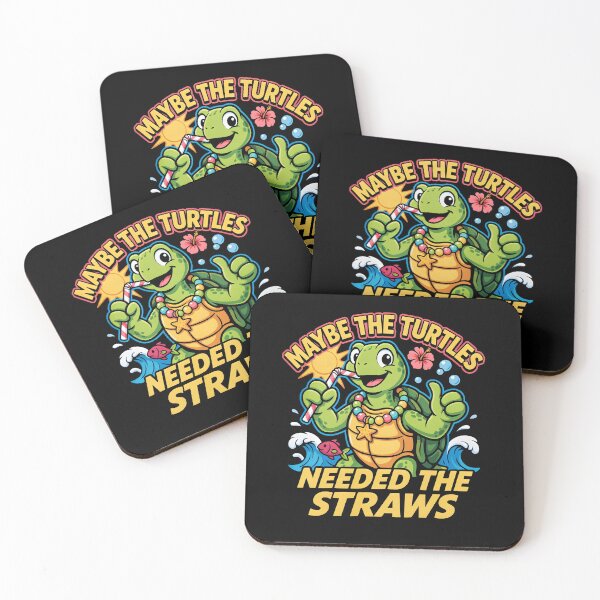Item preview, Maybe the Turtles Needed the Straws Cute Turtle Sea Humor designed and sold by Redgiant87x.