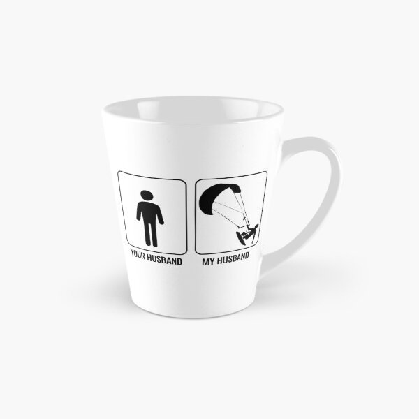 Item preview, My Husband Kitesurfs — Funny Kite Gift designed and sold by Mauisita.