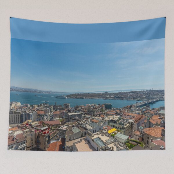 Item preview, Istanbul City Panoramic View designed and sold by SafariByMarisa.