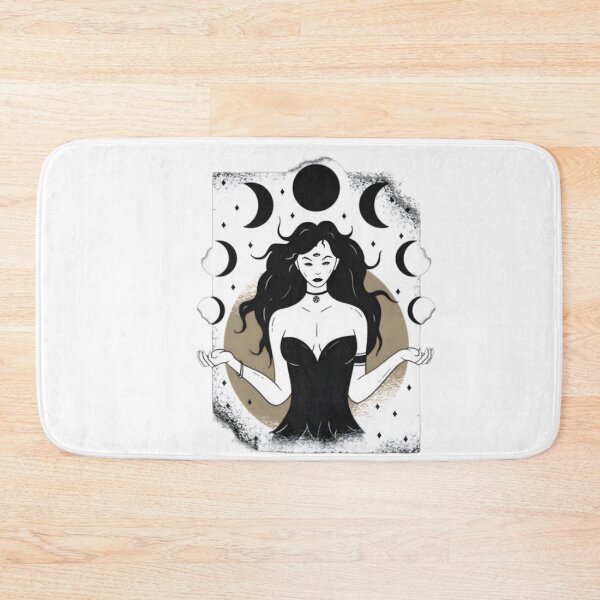 Item preview, Lunar Goddess Triple Moon Celestial Witch designed and sold by Natkyshoraka.