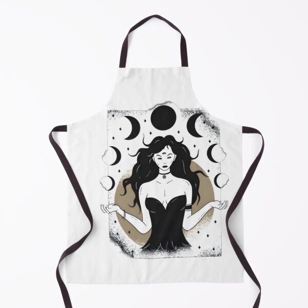 Item preview, Lunar Goddess Triple Moon Celestial Witch designed and sold by Natkyshoraka.