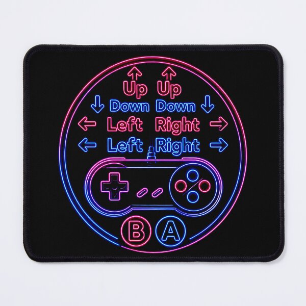 Item preview, Neon Konami Code designed and sold by Talpha.