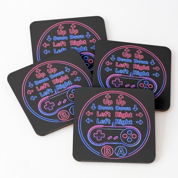 Item preview, Neon Konami Code designed and sold by Talpha.