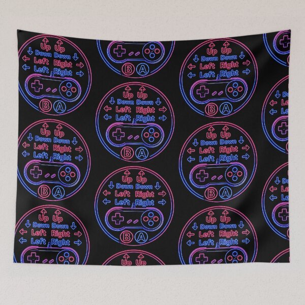 Item preview, Neon Konami Code designed and sold by Talpha.