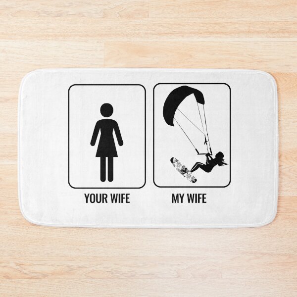 Item preview, My Wife Kitesurfs — Funny Kite Gift designed and sold by Mauisita.