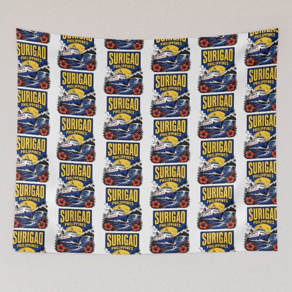 Item preview, Surigao Philippines Vintage Travel Tourism designed and sold by TravelersGems.
