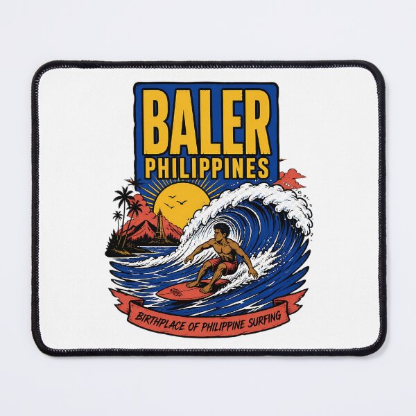 Item preview, Baler Philippines Vintage Travel Tourism designed and sold by TravelersGems.