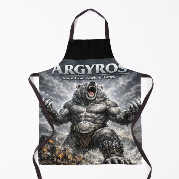 Item preview, Argyros — The Silver Bear Kaiju designed and sold by 5PalmsCreative.