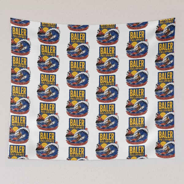Item preview, Baler Philippines Vintage Travel Tourism designed and sold by TravelersGems.