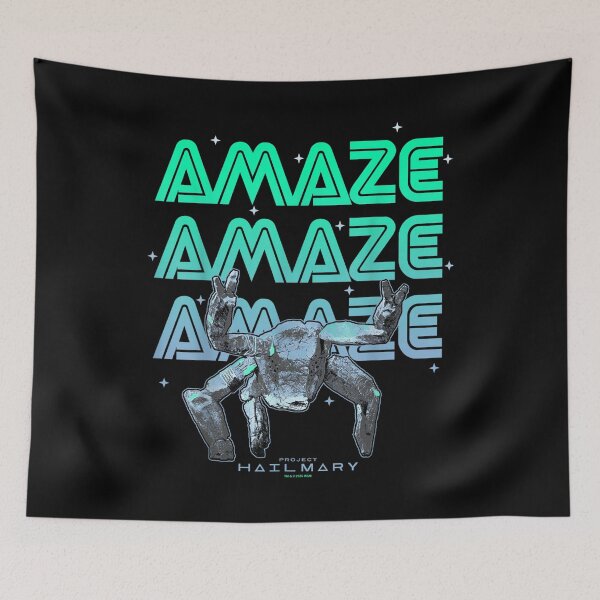 Item preview, Project Hail Mary Amazing Rocky The Alien Neon Portrait designed and sold by PonyRoniku.