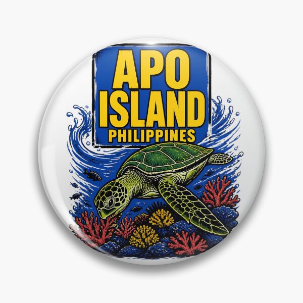 Item preview, Apo Island Philippines Vintage Travel Tourism designed and sold by TravelersGems.