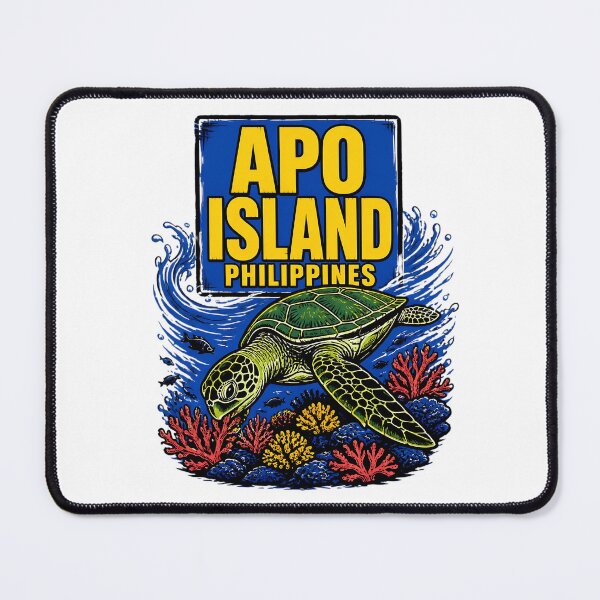 Item preview, Apo Island Philippines Vintage Travel Tourism designed and sold by TravelersGems.