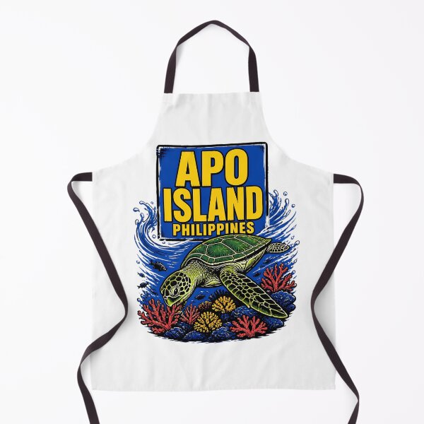 Item preview, Apo Island Philippines Vintage Travel Tourism designed and sold by TravelersGems.