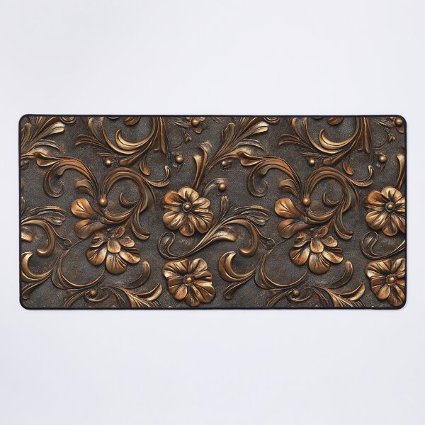 Item preview, Tooled Leather Dark Brown designed and sold by ColorFlowArt.