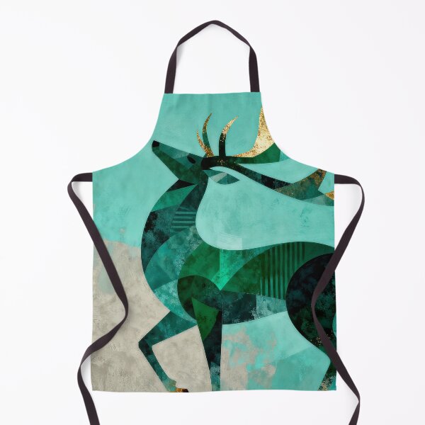 Item preview, Geometric Stag with Gold Accents designed and sold by paulrommer.