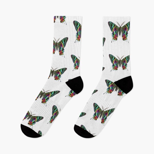 Item preview, Madagascan Sunset Moth – Vivid Rainbow Portrait designed and sold by Helt-enkelt.