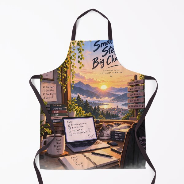 Item preview, Small Steps Big Changes Study Motivation designed and sold by GenZStickerHub1.
