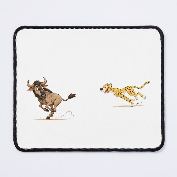 Item preview, Leopard Chases the Gnu designed and sold by Maison de Mabiti.