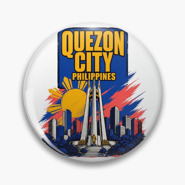 Artikelvorschau, Quezon City, Philippinen – Vintage-Reisen und Tourismus entworfen und verkauft von TravelersGems.