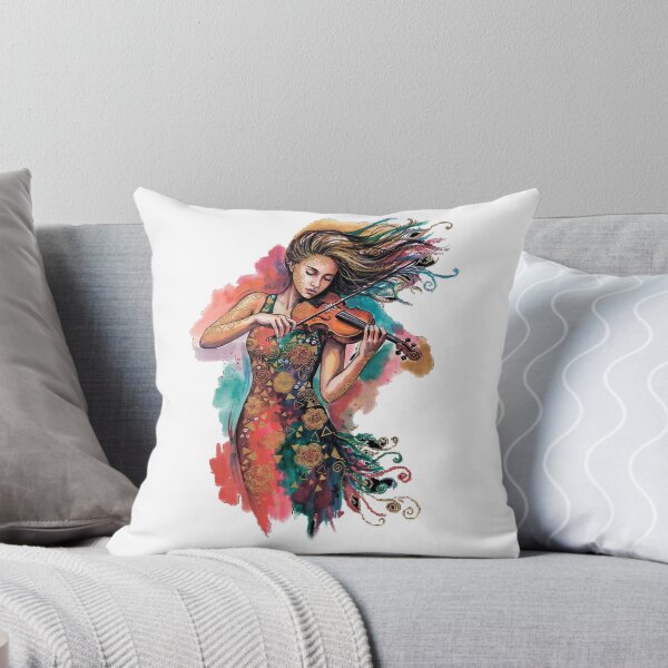 Item preview, Violinist.  Retro style. designed and sold by MagelliShop.