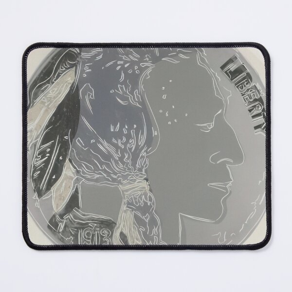 Item preview, Indian Head Nickel (F. & S. II.385) - Signed Print by Andy Warhol designed and sold by stevengrossman.