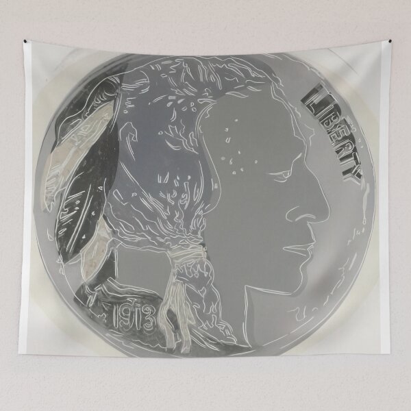Item preview, Indian Head Nickel (F. & S. II.385) - Signed Print by Andy Warhol designed and sold by stevengrossman.