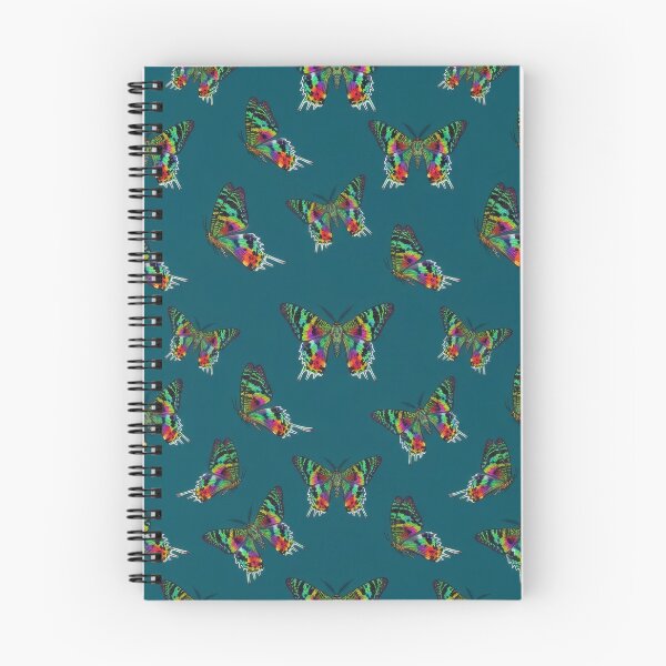 Item preview, Madagascan Sunset Moth – Bold Rainbow Pattern designed and sold by Helt-enkelt.