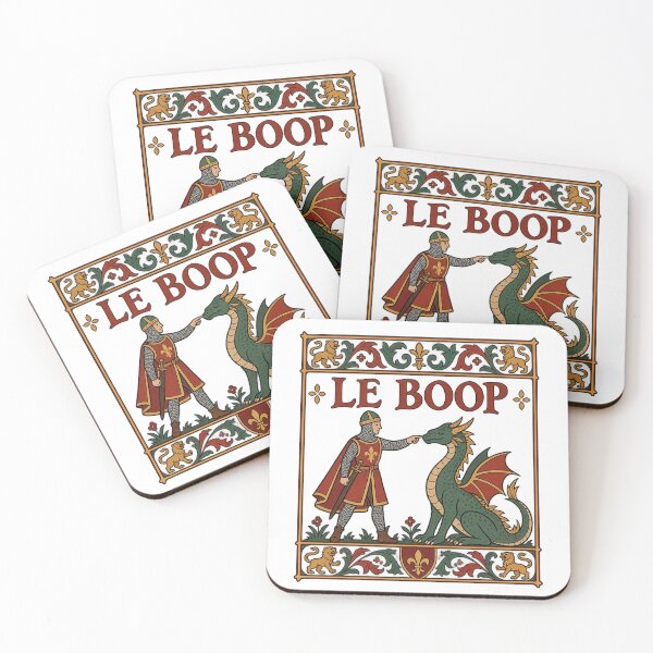 Item preview, Le Boop Medieval Knight Dragon Fantasy designed and sold by CatiaStudioArt.