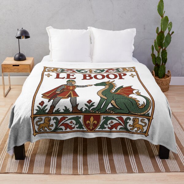 Item preview, Le Boop Medieval Knight Dragon Fantasy designed and sold by CatiaStudioArt.