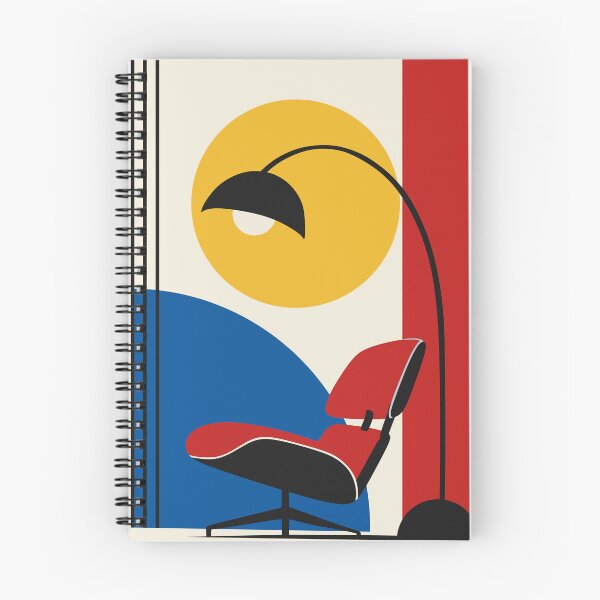 Item preview, Mid Century Modern Chair Print, Bauhaus Art, Reading Corner Print, Retro Interior Art, Modernist Home Decor, Geometric Art Print designed and sold by Studio pod Burom.