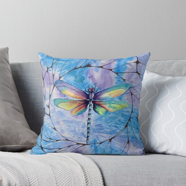 Item preview, Dragonfly art, dragon fly poster, dragon fly water color designed and sold by Janetlousart.