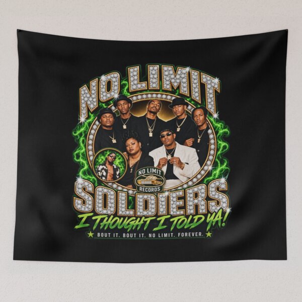 Item preview, No Limit Soldiers graphic designed and sold by KeveElise.