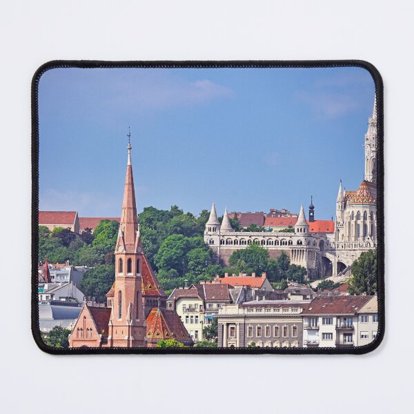 Item preview, Szilagyi Dezso Square Reformed Church and Matthias Church in Budapest designed and sold by goceris.