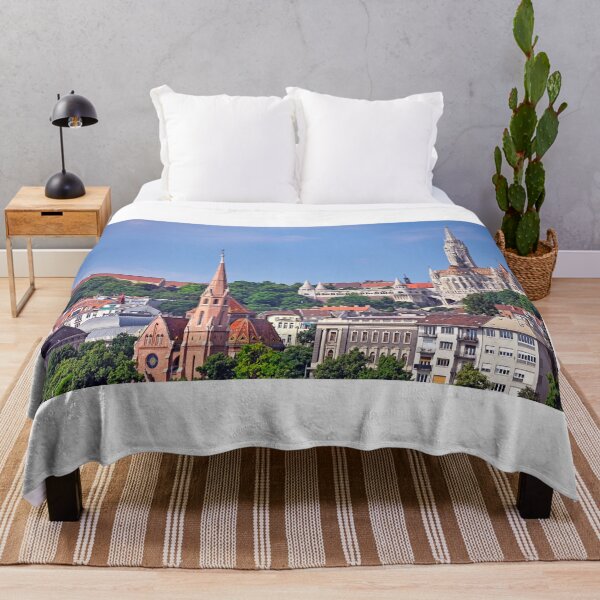 Item preview, Szilagyi Dezso Square Reformed Church and Matthias Church in Budapest designed and sold by goceris.