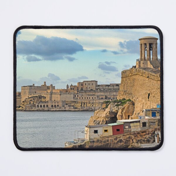 Item preview, Siege Bell War Memorial and Fort Saint Angelo in Valletta Malta designed and sold by goceris.