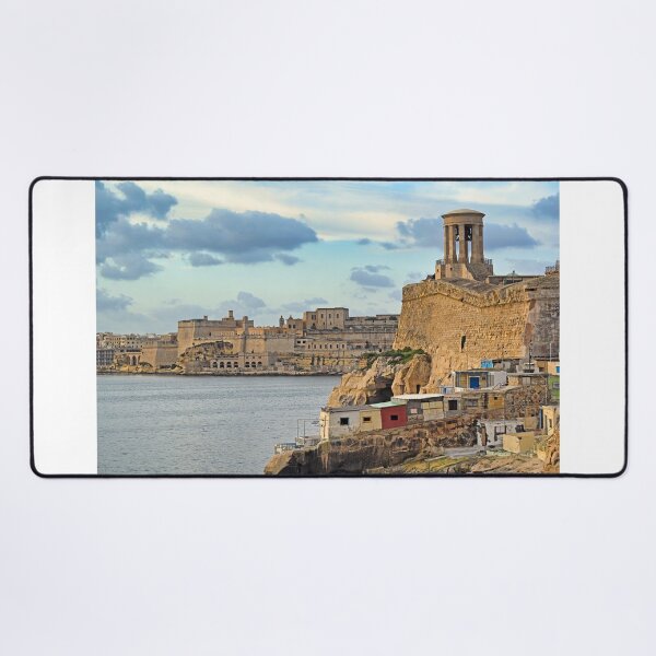 Item preview, Siege Bell War Memorial and Fort Saint Angelo in Valletta Malta designed and sold by goceris.