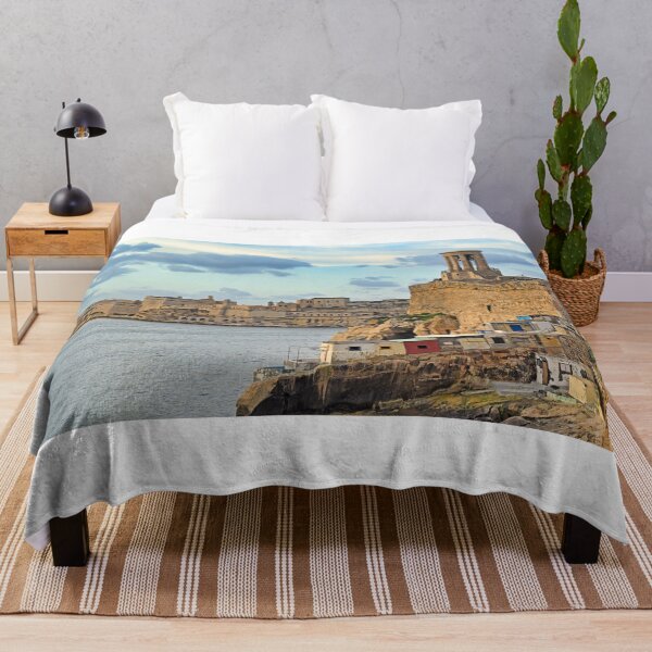 Item preview, Siege Bell War Memorial and Fort Saint Angelo in Valletta Malta designed and sold by goceris.