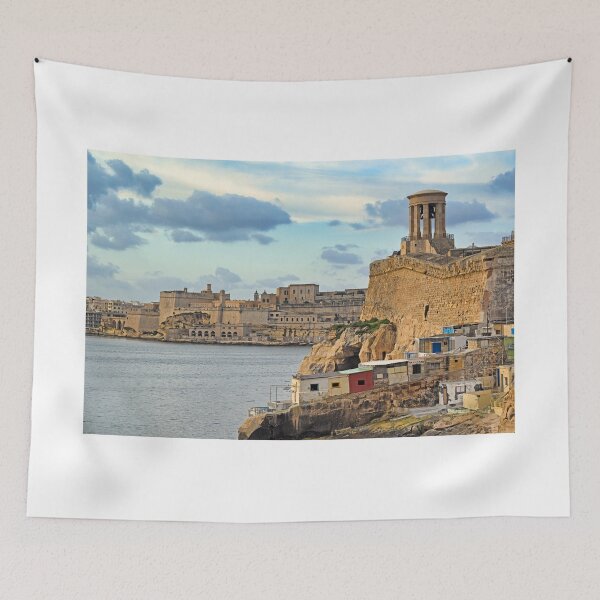 Item preview, Siege Bell War Memorial and Fort Saint Angelo in Valletta Malta designed and sold by goceris.