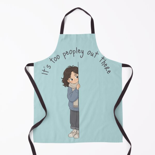 Item preview, It's Too Peopley Out There designed and sold by cbfineart.
