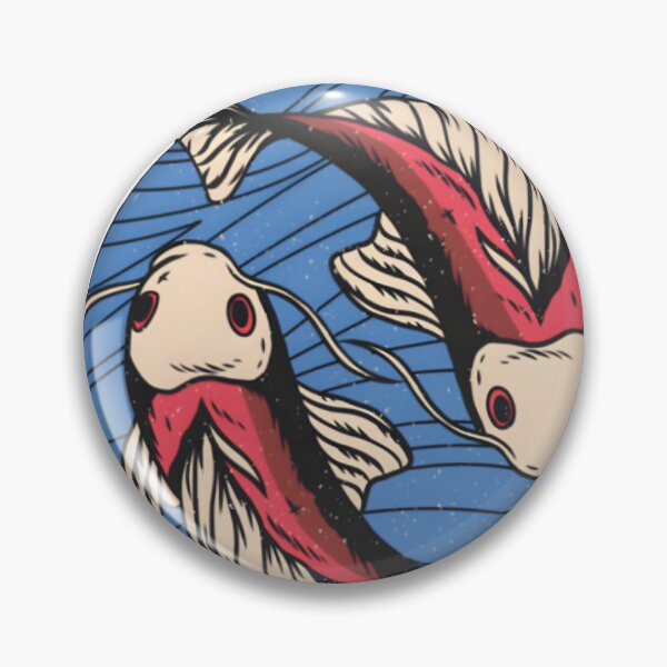 Item preview, Pisces Zodiac Sign Koi Fish designed and sold by Natkyshoraka.